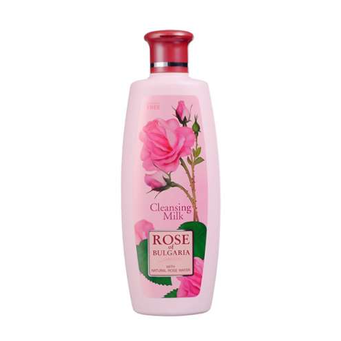 ROSE OF BULGARIA Cleansing Milk - Čistící pleťové mléko s růžovou vodou, 330 ml